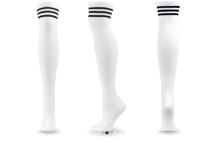 Women/Ladies/Teens/Girls Striped or Solid Color Knee High Year Round Any Occasion Thigh High/Socks/Tights